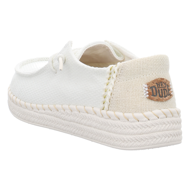Hey Dude - 43681-100 - Wendy Espadrille - white - Schnrschuhe