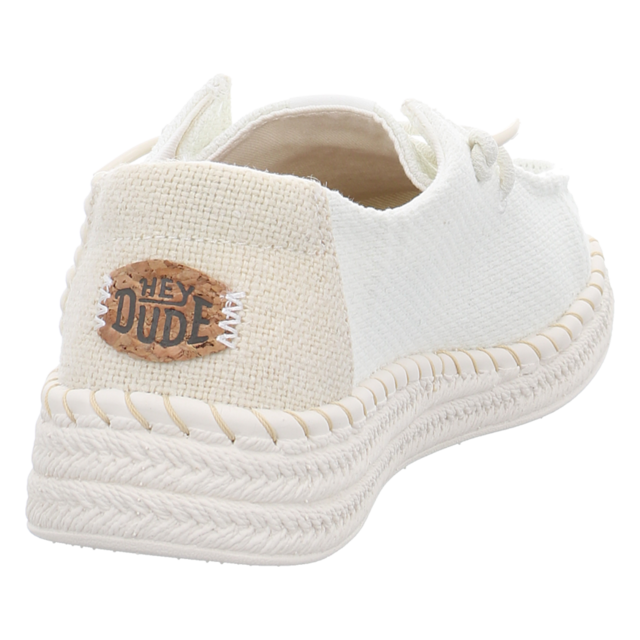 Hey Dude - 43681-100 - Wendy Espadrille - white - Schnrschuhe