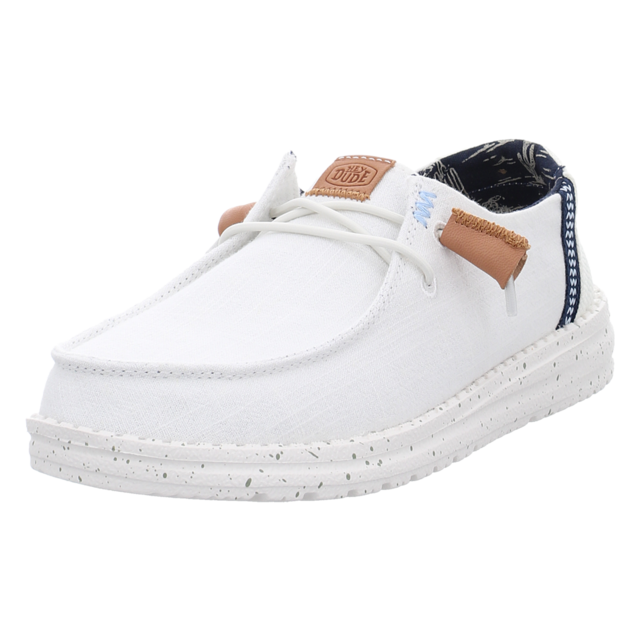 Hey Dude - 40297-100 - Wendy Washed - white - Schnrschuhe