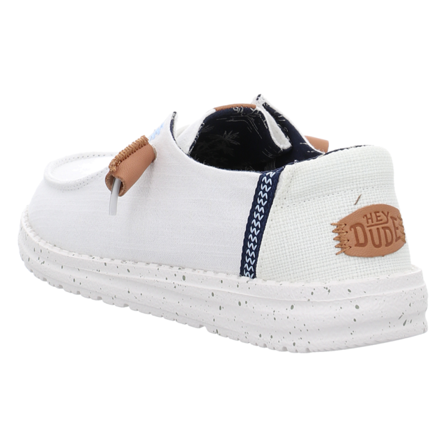 Hey Dude - 40297-100 - Wendy Washed - white - Schnrschuhe