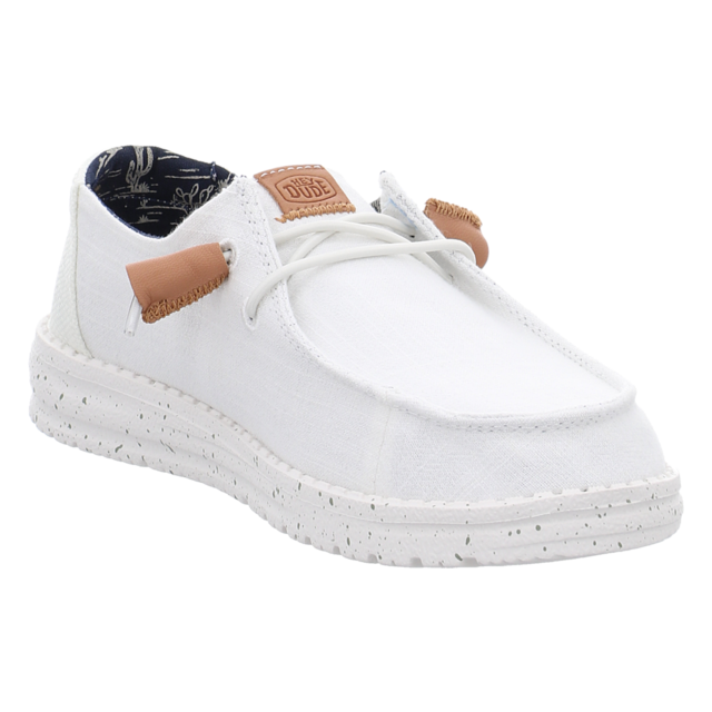 Hey Dude - 40297-100 - Wendy Washed - white - Schnrschuhe