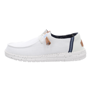 Schnrschuhe - Hey Dude - Wendy Washed - white