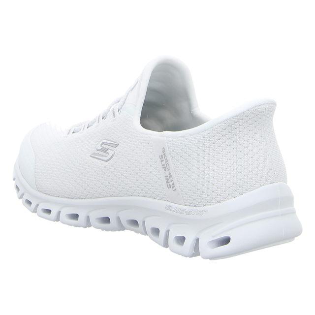 Skechers - 104547 WSL - Glide-Step-Pursuit - white/silver - Slipper