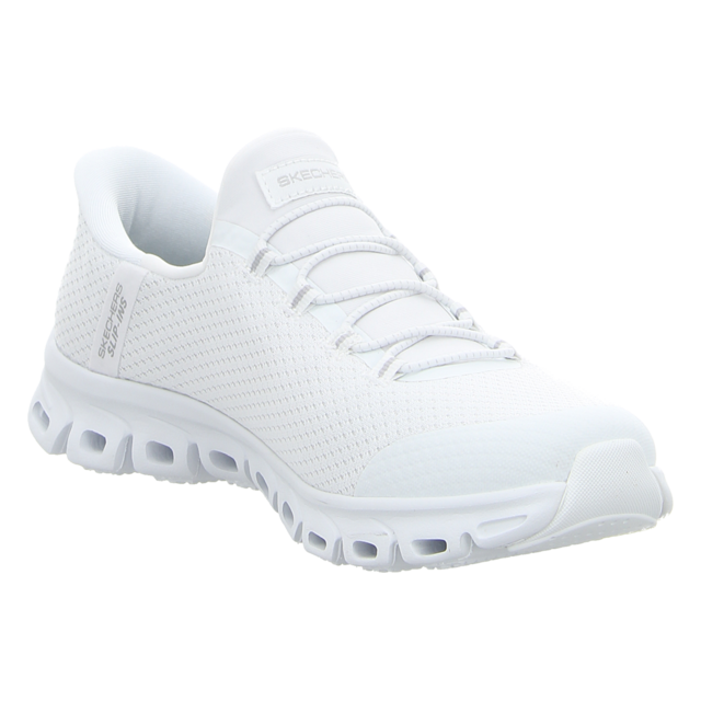 Skechers - 104547 WSL - Glide-Step-Pursuit - white/silver - Slipper