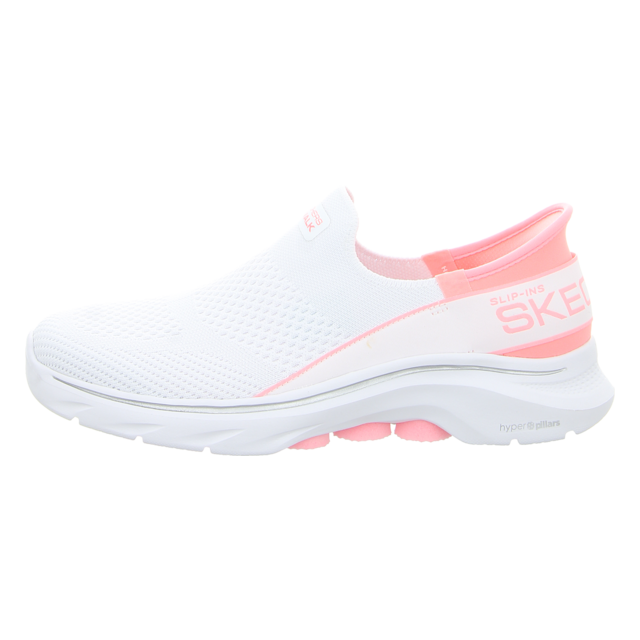 Skechers - 125231 WPK - Go Walk 7-Mia - white/pink - Slipper