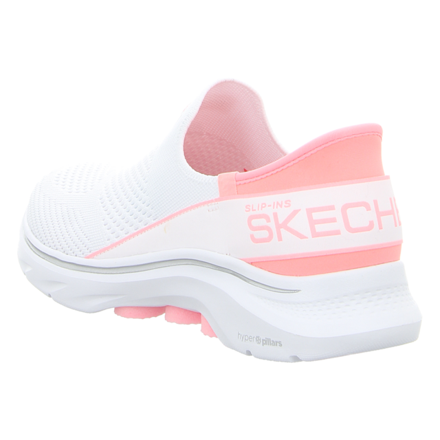 Skechers - 125231 WPK - Go Walk 7-Mia - white/pink - Slipper