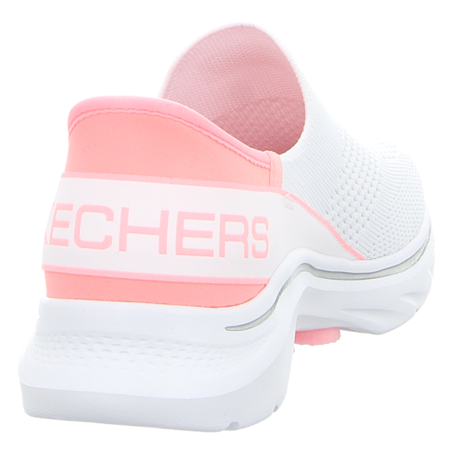 Skechers - 125231 WPK - Go Walk 7-Mia - white/pink - Slipper