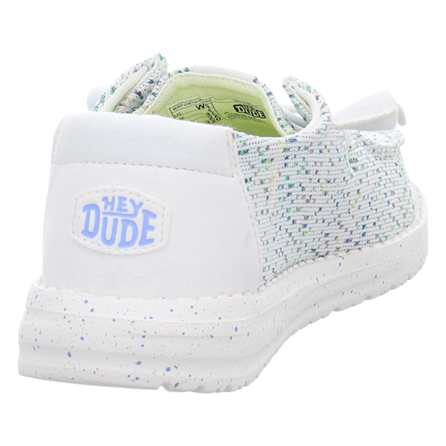 Hey Dude - 45421-94S - Wendy Stretch Speckl - white/multi - Schn�rschuhe