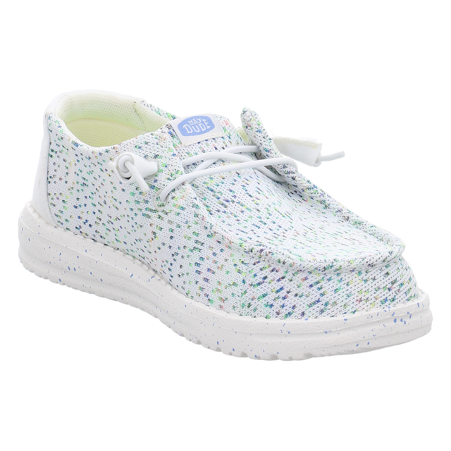 Hey Dude - 45421-94S - Wendy Stretch Speckl - white/multi - Schn�rschuhe
