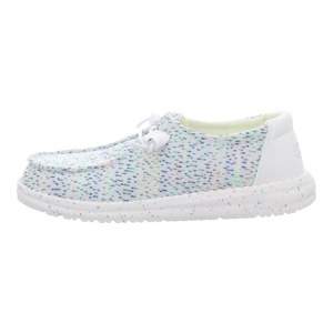 Schn�rschuhe - Hey Dude - Wendy Stretch Speckl - white/multi