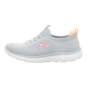 Slipper - Skechers - Summits - gray/pink/coral