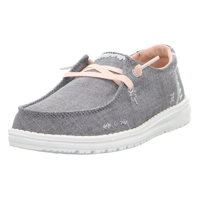 Hey Dude - 40054-030 - Wendy Boho - grey - Schnrschuhe