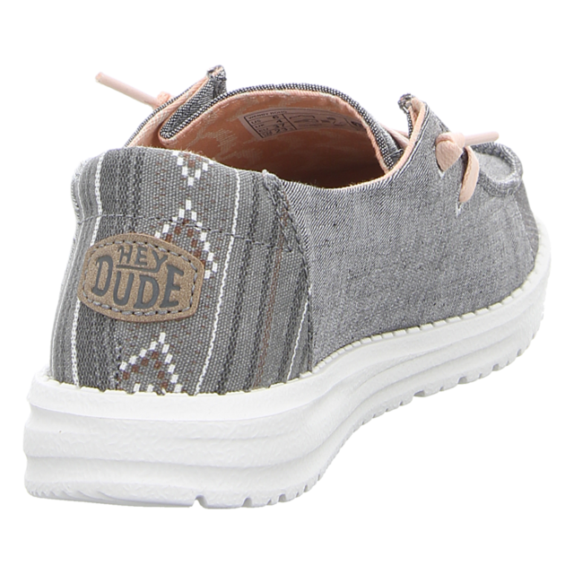 Hey Dude - 40054-030 - Wendy Boho - grey - Schnrschuhe