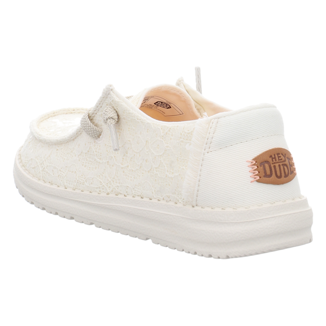 Hey Dude - 45478-105 - Wendy Sequin - lace ivory - Schn�rschuhe