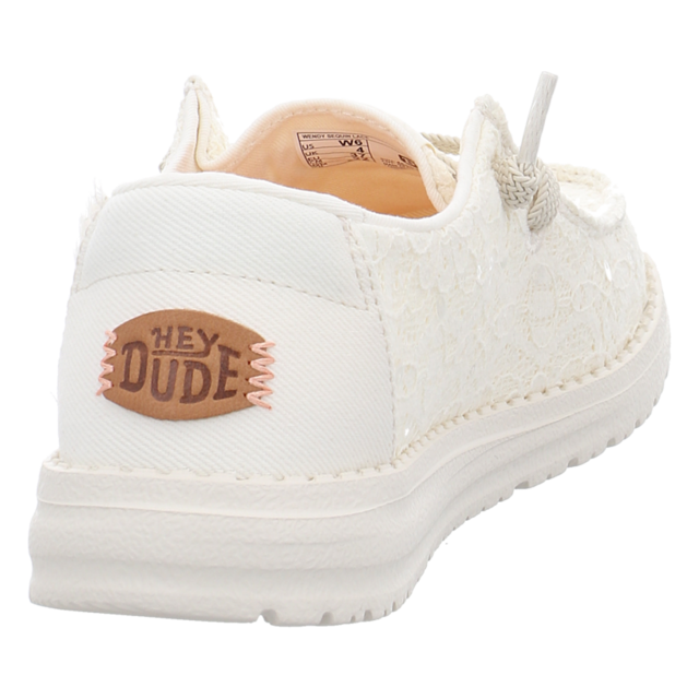 Hey Dude - 45478-105 - Wendy Sequin - lace ivory - Schn�rschuhe