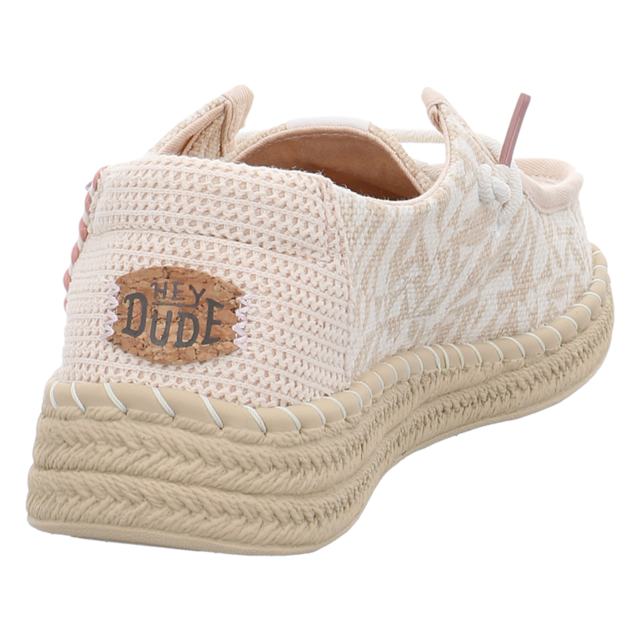 Hey Dude - 43179-77U - Wendy Espadrille - pale pink/white - Schnrschuhe
