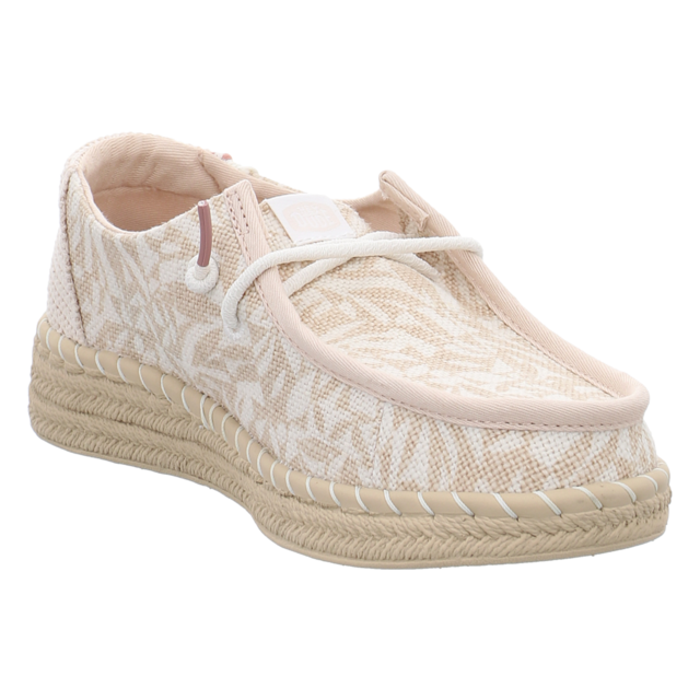 Hey Dude - 43179-77U - Wendy Espadrille - pale pink/white - Schnrschuhe
