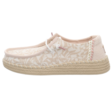 Schnrschuhe - Hey Dude - Wendy Espadrille - pale pink/white