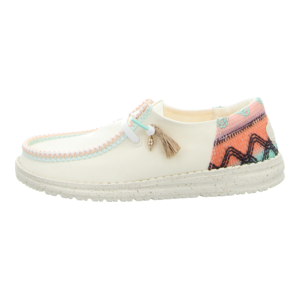Schn�rschuhe - Hey Dude - Wendy Funk Beach - egret/multi