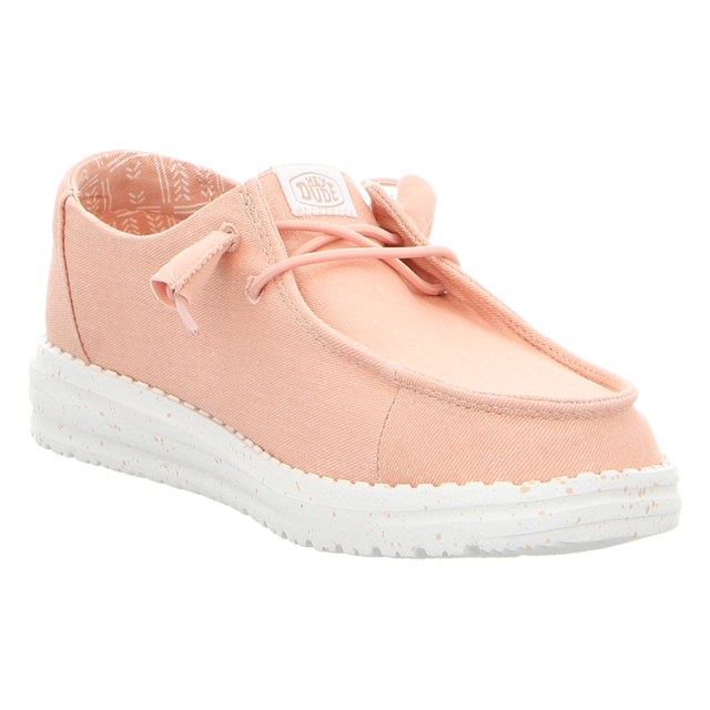 Hey Dude - 40902-680 - Wendy Canvas - pink - Schnrschuhe