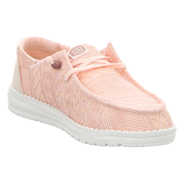 Hey Dude - 43112-6ZZ - Wendy Crochet Lace - pale pink - Schnrschuhe
