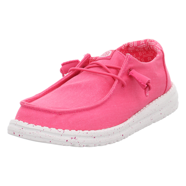 Hey Dude - 40902-7BG - Wendy Stretch Canvas - fandango pink - Schn�rschuhe