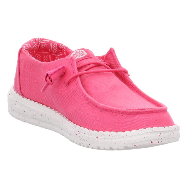 Hey Dude - 40902-7BG - Wendy Stretch Canvas - fandango pink - Schn�rschuhe