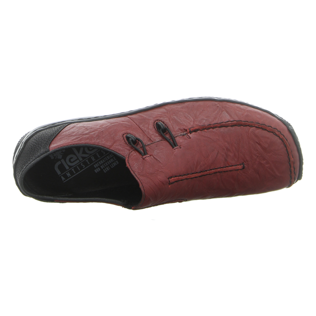 Rieker - L1751-35 - L1751-35 - rot-kombi - Slipper