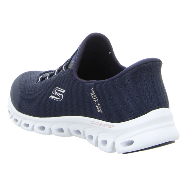 Skechers - 104547 NVY - Glide-Step-Pursuit - navy/mauve - Slipper