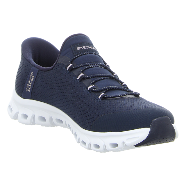 Skechers - 104547 NVY - Glide-Step-Pursuit - navy/mauve - Slipper