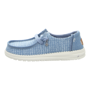 Schn�rschuhe - Hey Dude - Wendy Frayed Canvas - faded denim