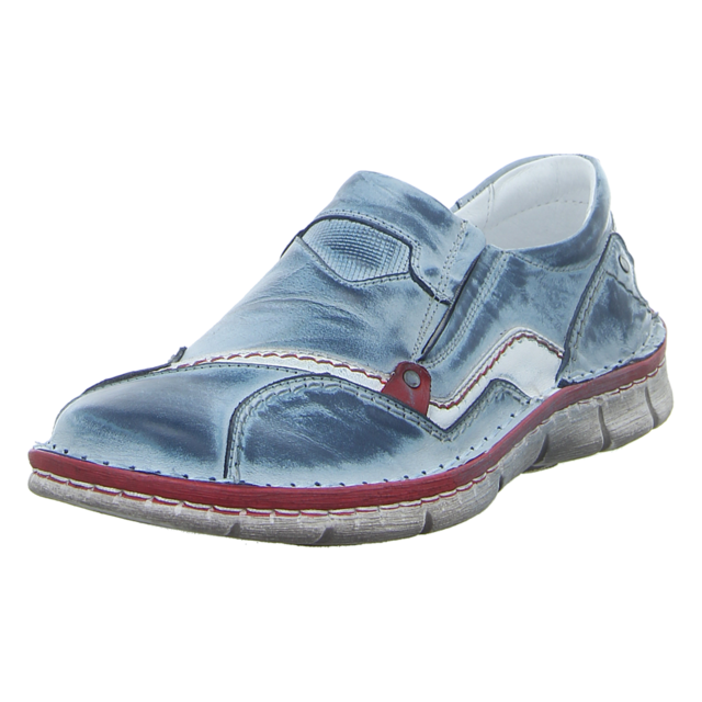 Krisbut - 2286A-4-1 - 2286A-4-1 - blau-kombi - Slipper