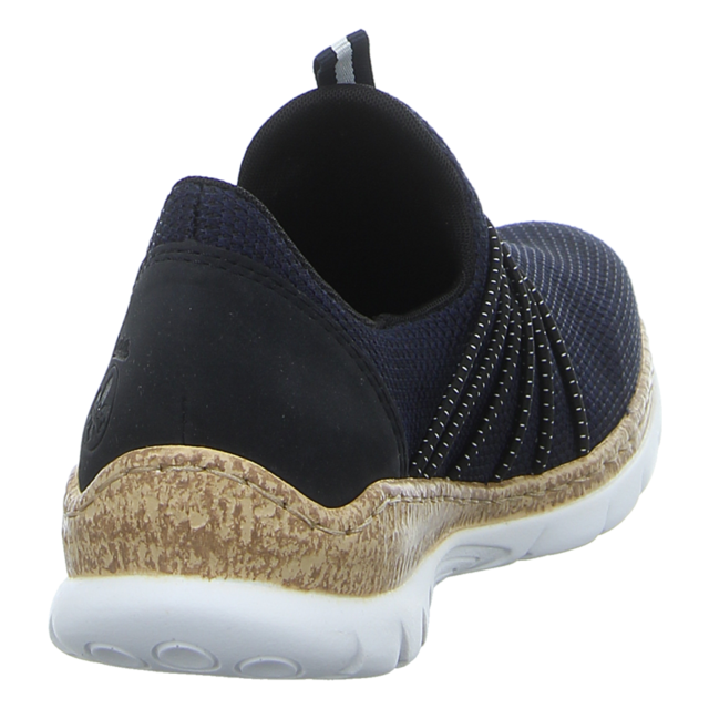 Rieker - N42K1-14 - N42K1-14 - blau - Slipper