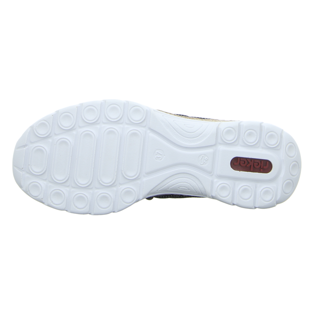 Rieker - N42K1-14 - N42K1-14 - blau - Slipper