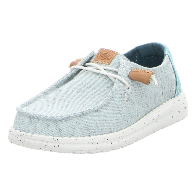 Hey Dude - 40753-425 - Wendy Heathered Slub - tropical blue - Schnrschuhe