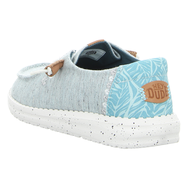 Hey Dude - 40753-425 - Wendy Heathered Slub - tropical blue - Schnrschuhe