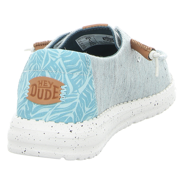 Hey Dude - 40753-425 - Wendy Heathered Slub - tropical blue - Schnrschuhe