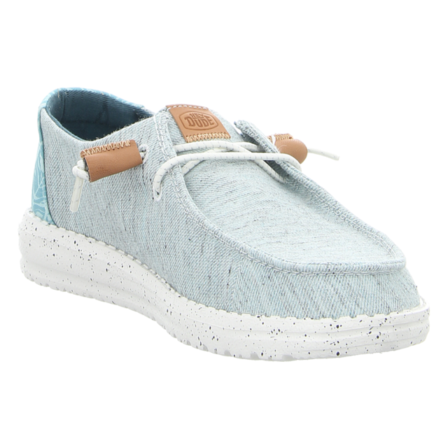 Hey Dude - 40753-425 - Wendy Heathered Slub - tropical blue - Schnrschuhe
