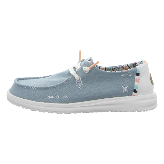 Hey Dude - 40054-4MH - Wendy Boho - light denim - Schnrschuhe