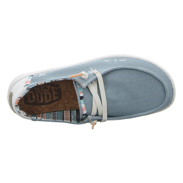 Hey Dude - 40054-4MH - Wendy Boho - light denim - Schnrschuhe