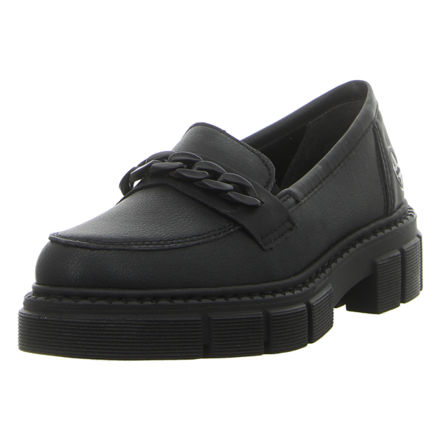 Rieker - M3861-01 - M3861-01 - schwarz - Slipper