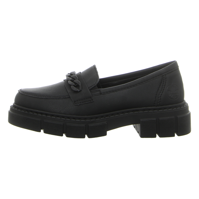 Rieker - M3861-01 - M3861-01 - schwarz - Slipper