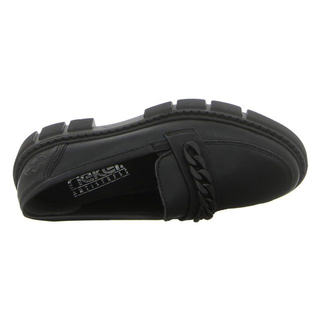 Rieker - M3861-01 - M3861-01 - schwarz - Slipper