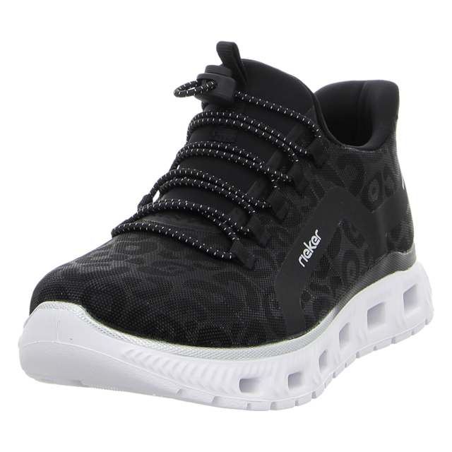 Rieker - M6066-01 - M6066-01 - schwarz - Sneaker