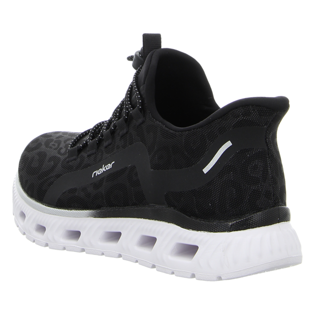 Rieker - M6066-01 - M6066-01 - schwarz - Sneaker