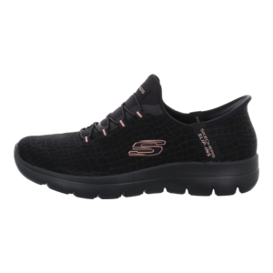 Slipper - Skechers - SKECHERS SLIP-INS - black/gold