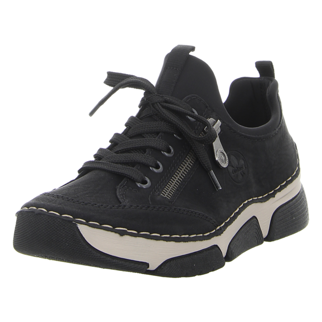 Rieker - 45973-00 - 45973-00 - schwarz - Schnrschuhe