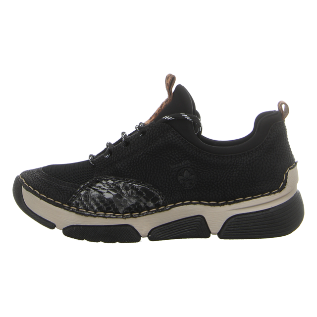 Rieker - 45913-00 - 45913-00 - schwarz kombi - Schnrschuhe