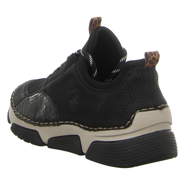 Rieker - 45913-00 - 45913-00 - schwarz kombi - Schnrschuhe