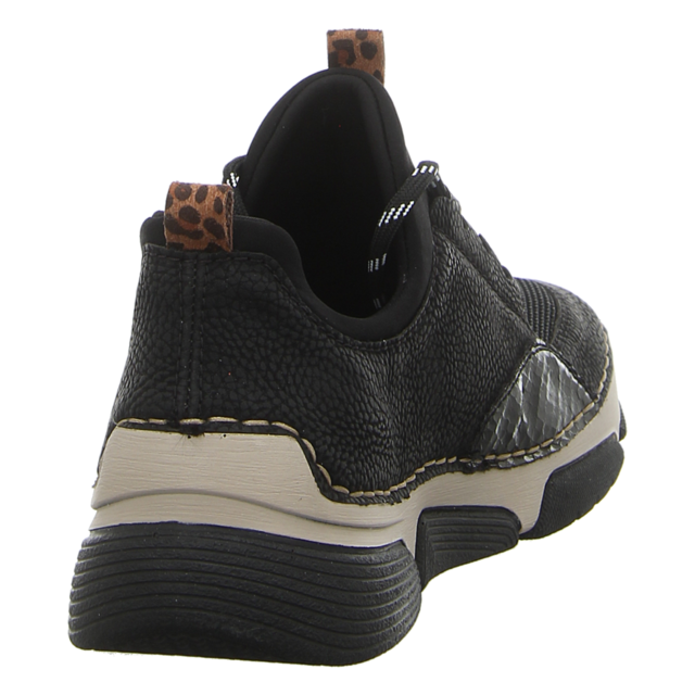 Rieker - 45913-00 - 45913-00 - schwarz kombi - Schnrschuhe